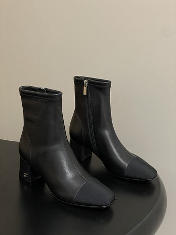 Chanel boots black women