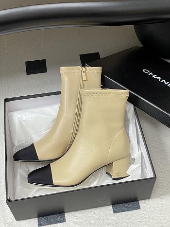 Chanel boots beige women