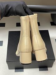 Chanel boots beige women - 6
