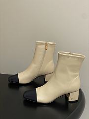 Chanel boots beige women - 3