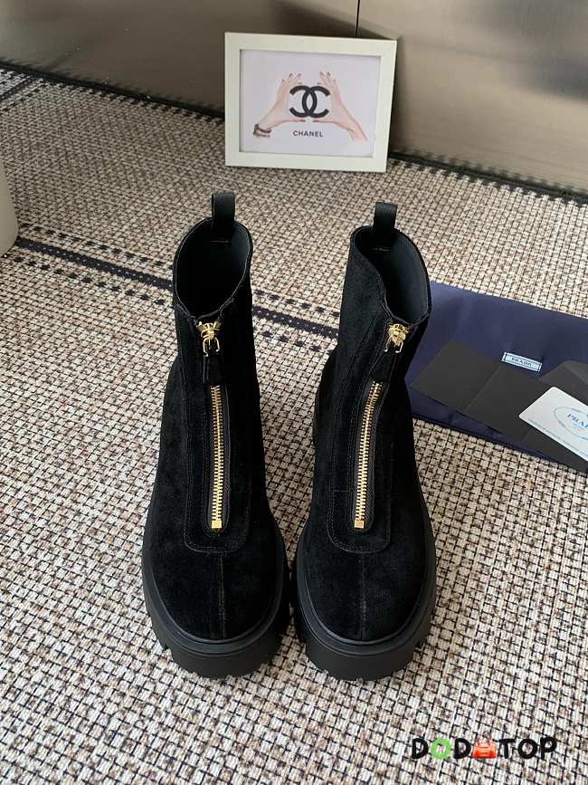 Prada boots black Suede - 1