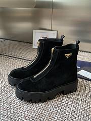 Prada boots black Suede - 4