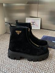 Prada boots black Suede - 2