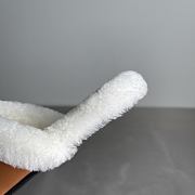 MiuMiu Fur slippers brown - 6