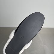 MiuMiu Fur slippers black - 5