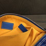 Goyard make-up bag blue - 6