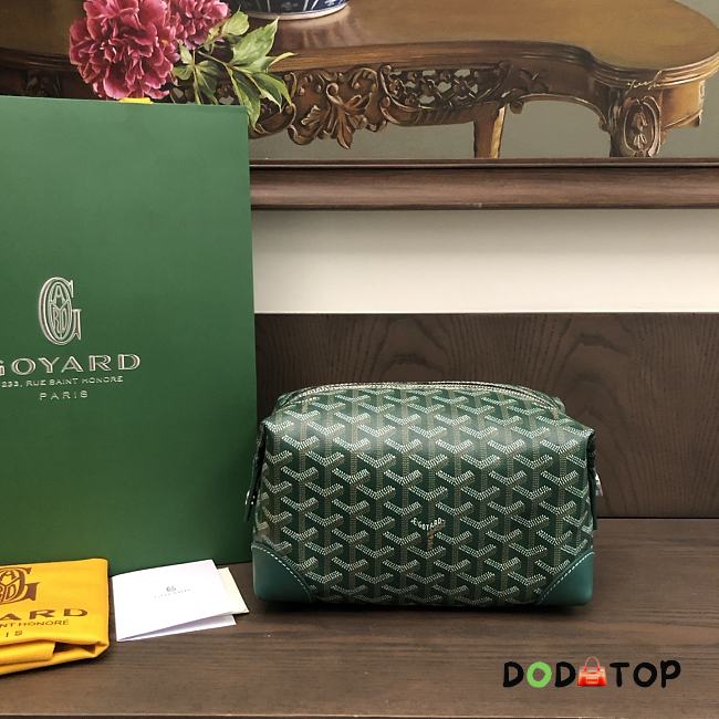 Goyard make-up bag green - 1