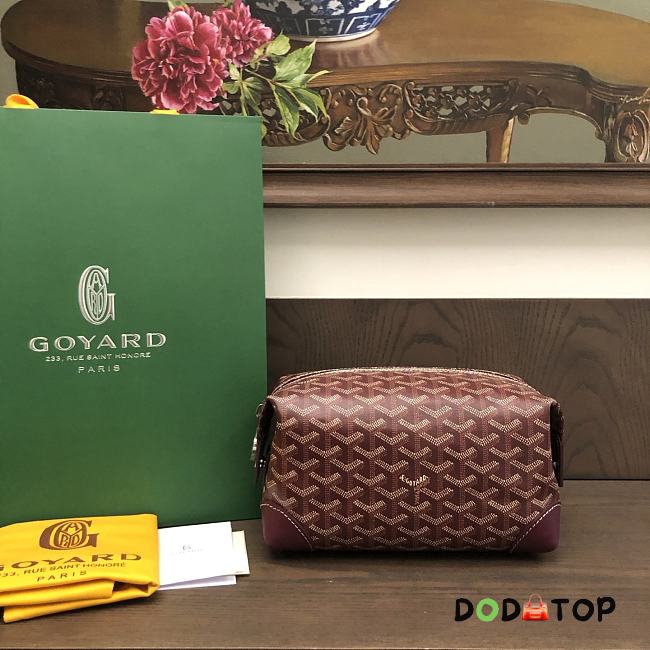 Goyard make-up bag red - 1