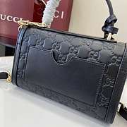 Gucci Small Padlock Handbag black size  20x13x 8 cm - 5
