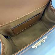 Gucci Small Padlock Handbag brown size 20x13x 8 cm - 5