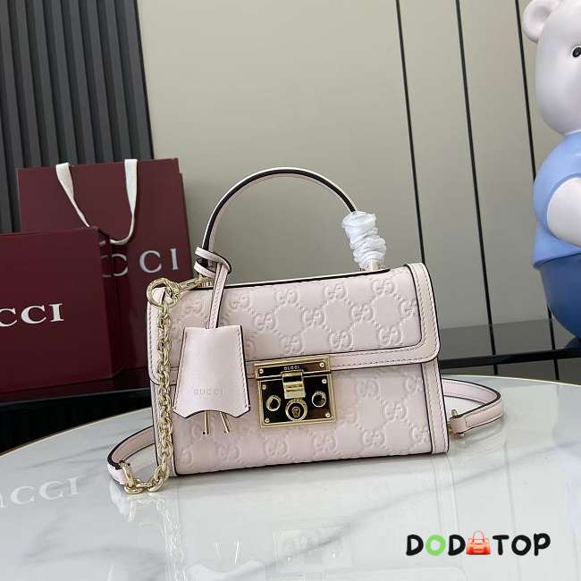 Gucci Small Padlock Handbag pink size 20x13x 8 cm - 1