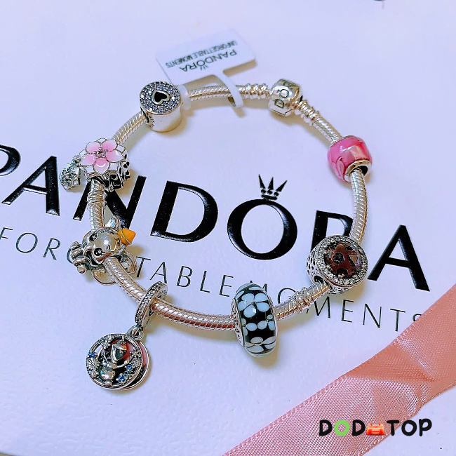 Pandora bracelet (the number of charms and the bracelet are the same as in the picture) - 01 - 1