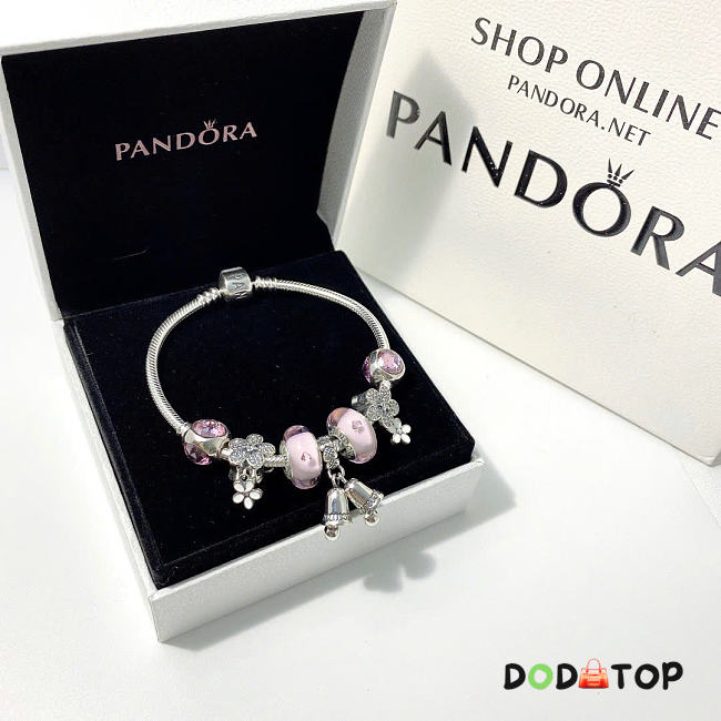 Pandora bracelet (the number of charms and the bracelet are the same as in the picture) - 03 - 1