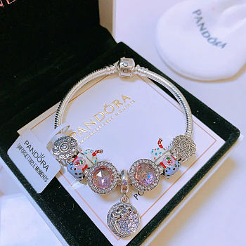 Pandora bracelet (the number of charms and the bracelet are the same as in the picture) - 06