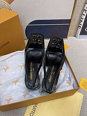 Louis Vuitton hight heels black color 5.5cm - 5