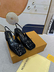 Louis Vuitton hight heels black color 5.5cm - 4
