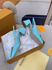 Louis Vuitton hight heels blue color 5.5cm - 5