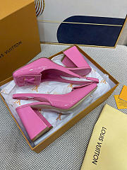Louis Vuitton hight heels pink color 8.5cm - 6