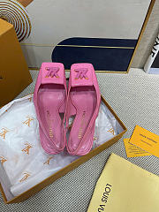Louis Vuitton hight heels pink color 8.5cm - 3