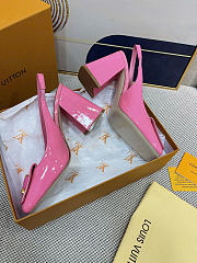 Louis Vuitton hight heels pink color 8.5cm - 2