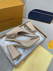 Louis Vuitton hight heels beige color 8.5cm - 2