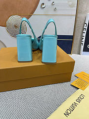 Louis Vuitton hight heels blue color 8.5cm - 6