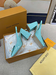 Louis Vuitton hight heels blue color 8.5cm - 5
