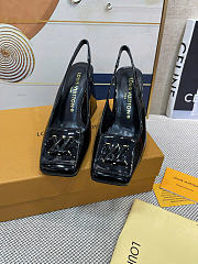 Louis Vuitton hight heels black color 8.5cm - 6