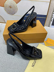 Louis Vuitton hight heels black color 8.5cm - 5