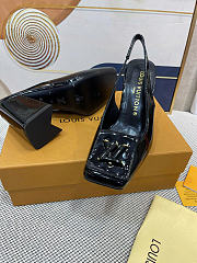 Louis Vuitton hight heels black color 8.5cm - 4