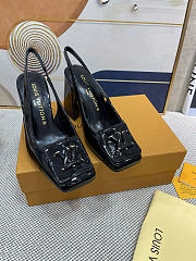 Louis Vuitton hight heels black color 8.5cm - 3