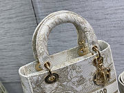 Dior Women Medium Lady D-lite Bag Size 24 x 20 x 11 cm Code ava (25% off) - 5