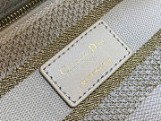 Dior Women Medium Lady D-lite Bag Size 24 x 20 x 11 cm Code ava (25% off) - 2