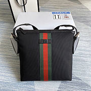 Gucci Techno Canvas Messenger Bag crossbody bag black size W27xH38xD4 - 1