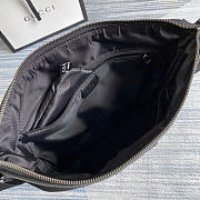 Gucci Techno Canvas Messenger Bag crossbody bag black size W27xH38xD4 - 5