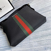 Gucci Techno Canvas Messenger Bag crossbody bag black size W27xH38xD4 - 2