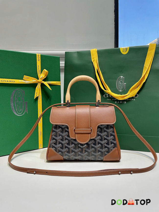 Goyard  Saigon Souple Bag brown size 25cm - 1