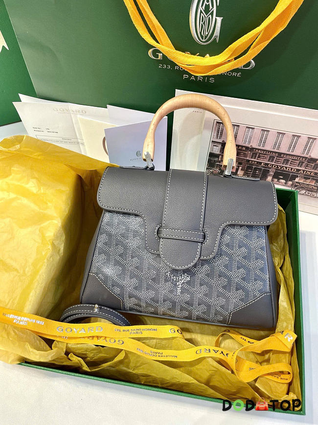 Goyard Saigon Souple Bag gray size 25cm - 1