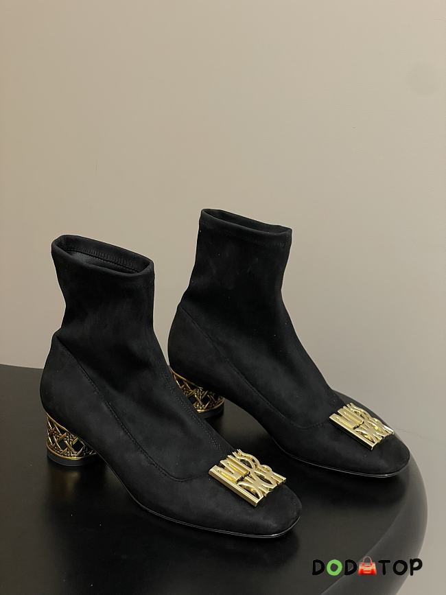 Dior boots black logo - 1