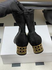 Dior boots black logo - 6