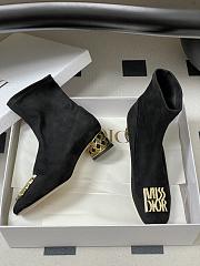 Dior boots black logo - 4