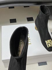 Dior boots black logo - 3