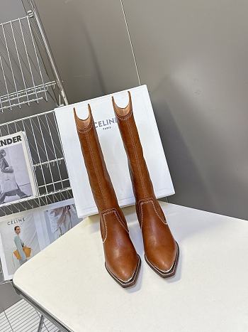 Celine High boots brown 