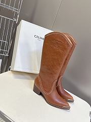 Celine High boots brown  - 3
