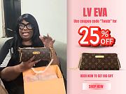  Louis Vuitton EVA 3636 bag size 25cm x 13cm x 4cm Code Twala (25% off) - 1