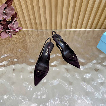 Prada Suede high heels 8.5cm