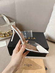  Alaia heels white 10cm  - 6