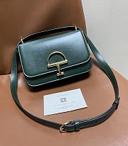 Gucci Siena small shoulder bag green size 22.5x14x8 - 1