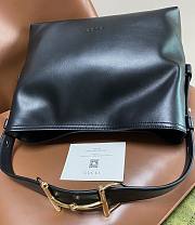 Cabas Gucci Beatrix moyen format black bag size 35x27.5x11 - 4
