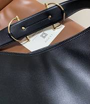Cabas Gucci Beatrix moyen format black bag size 35x27.5x11 - 3